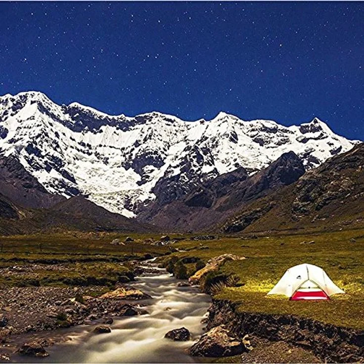 MSR Hubba Hubba Kuppelzelt, freistehend für 2 Personen, 1.54 kg, ideal für Rucksackwanderungen – Bild 6