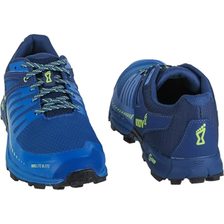 inov-8 Roclite G 275 V2, Herren Laufschuhe für Trailrunning, atmungsaktiv, leichtgewichtig, Synthetik-Oberfläche, Größe 44.5, Blau – Bild 5