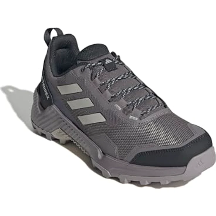 adidas TERREX EASTRAIL 2.0, Wanderschuh mit abriebfesten Overlays und Traxion Außensohle, schwarz – Bild 3