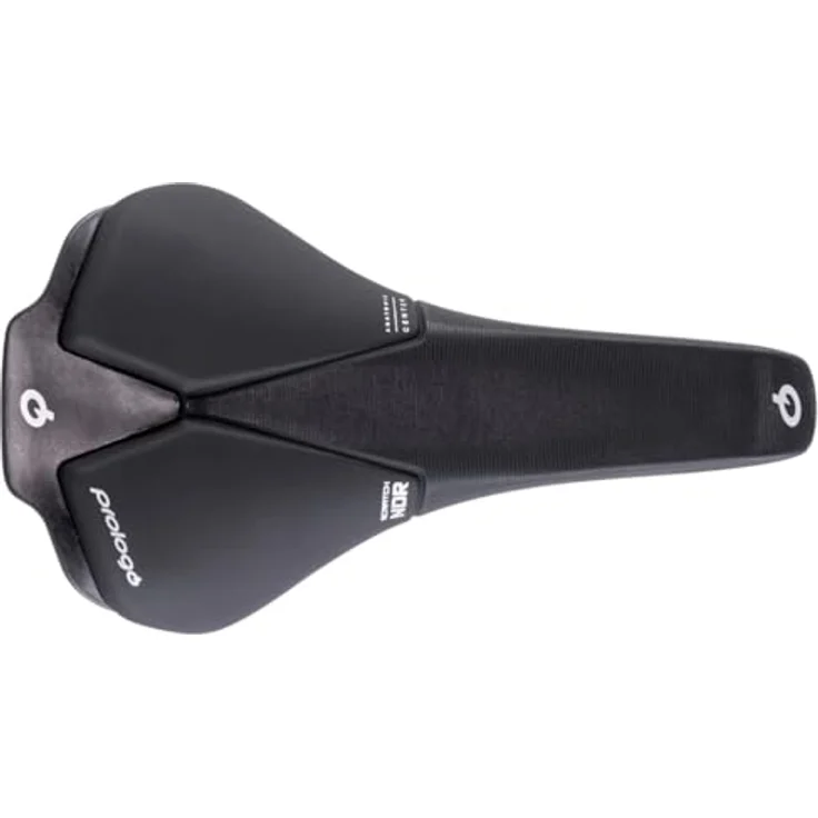 Prologo Ndr 140 Unisex Fahrradsattel, Ergonomisches Design, Schwarz, 250x140 mm, Leichtgewicht, Hochwertige Materialien, Einfache Installation – Bild 1