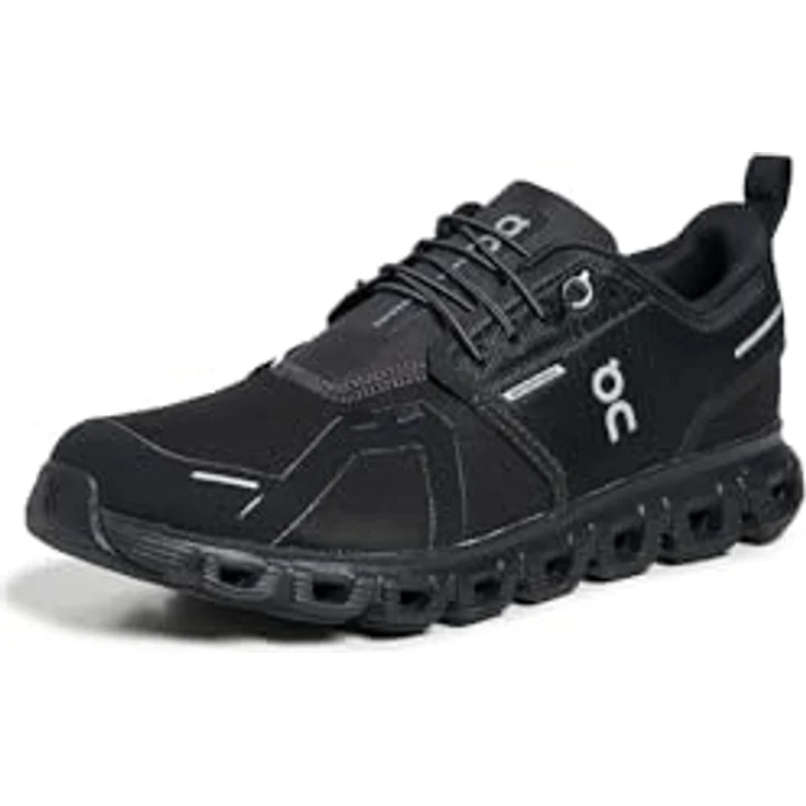 On Running Cloud 6 WP, Damen Laufschuhe mit CloudTec®-Technologie, ultraleicht und atmungsaktiv, Schwarz, Größe 37 – Bild 1