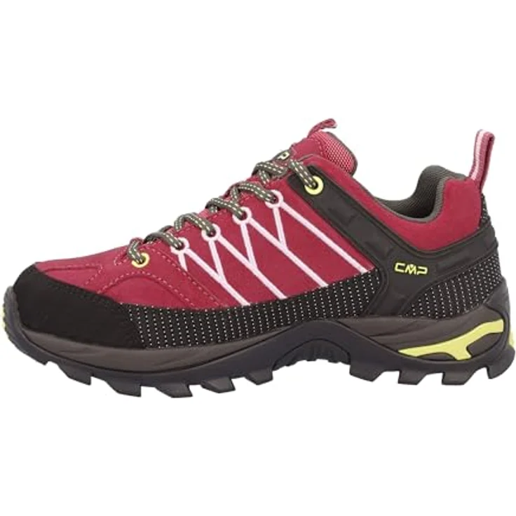 CMP Rigel Low, Damen wasserdichte Trekkingschuhe mit individueller Schnürung, rosa – Bild 6