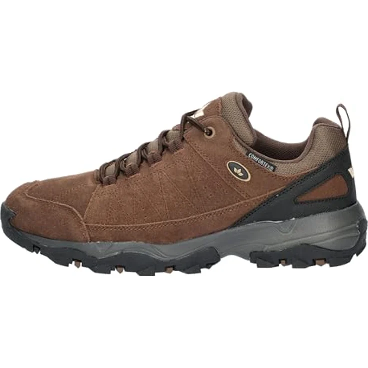 Lico Fairfield Outdoorschuh, Wanderschuh aus Veloursleder in braun/beige, Größe 38, profiliert – Bild 2