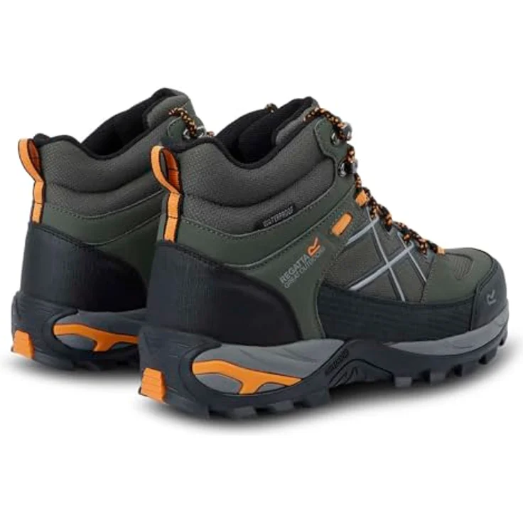 Regatta Samaris III, Freizeitschuhe mit ISOTEX-Membran, oliv/orange – Bild 4