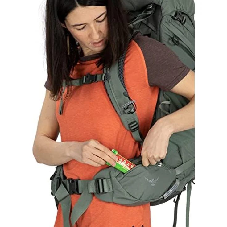 Osprey Kyte 38, Wanderrucksack für Damen WM-L 71 cm, grün (rocky brook green) – Bild 11