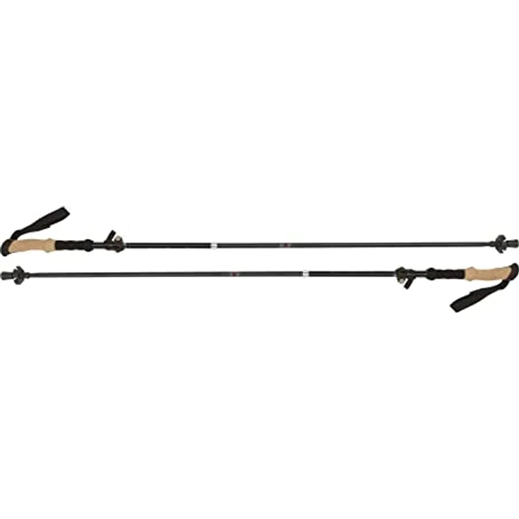 Origin Outdoors Micro-Fold Trekkingstöcke, ergonomische Wanderstöcke mit Griffverlängerung und austauschbaren Trekkingtellern, mehrfarbig