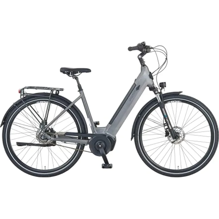 Prophete GENIESSER 3.0 E-Bike 28 Zoll, AEG ComfortDrive II Mittelmotor 250W, 70Nm, 360Wh Akku, bis 110 km Reichweite, Shimano Nexus 7-Gang, hydraulische Scheibenbremsen, 90 Lux Beleuchtung, RH 48 cm