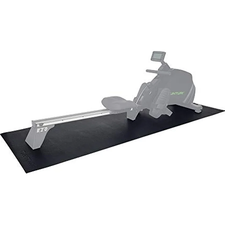 Tunturi Heimtrainermatte Bodenschutzmatte 100 x 70 x 0,5 cm Schwarz - Schützt den Boden vor Kratzern und ist schmutzabweisend – Bild 5