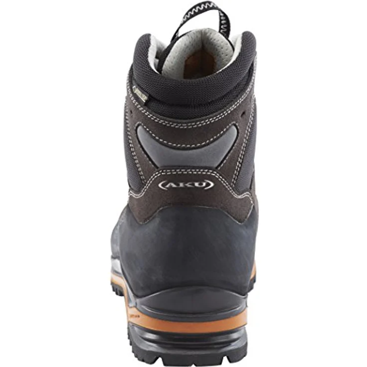 AKU Super Alp GTX, Wanderschuh mit GORE-TEX® Futter, Vibram® Sohle, anthrazit/orange, UK 10,5 - EU 45 – Bild 2