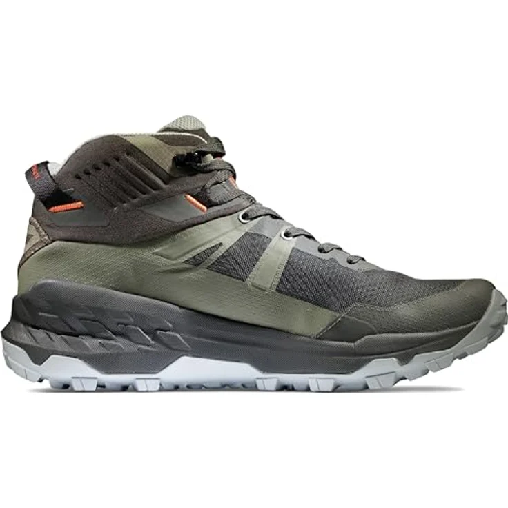 Mammut Sertig II Mid GTX, Wanderschuhe für Herren mit GORE-TEX Membran, grün, Größe 44 – Bild 3