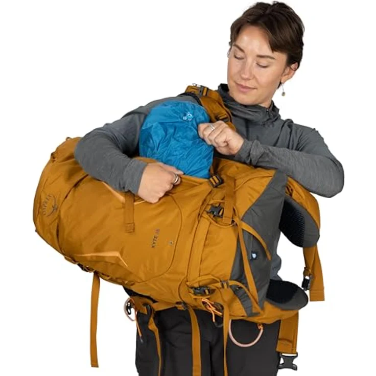 Osprey Kyte 38, Wanderrucksack für Frauen, 71 cm, 100% Nylon, blau – Bild 11