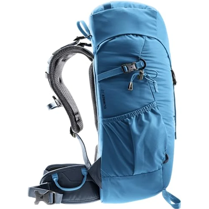 deuter Climber 22 Kinder Alpinrucksack (Modell 2024) - Für Kinder ab 6 Jahren, Fester Sitz im alpinen Gelände, Alpine Rückensystem, Rot – Bild 3