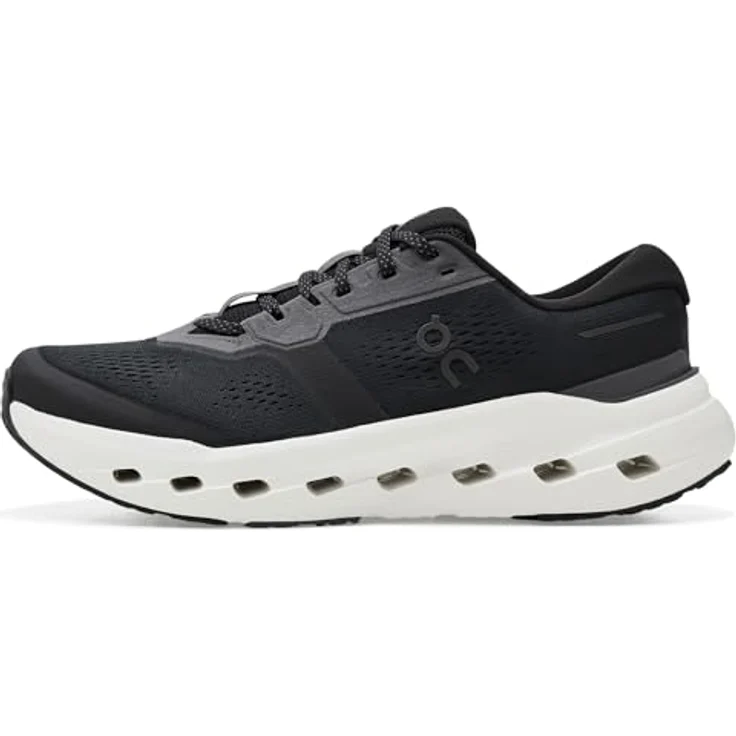 ON WIP 3MG10071430, Stabile Laufschuhe für Überpronierer, atmungsaktives Mesh, CloudTec®-Zwischensohle, BLACK, Größe 45 – Bild 4
