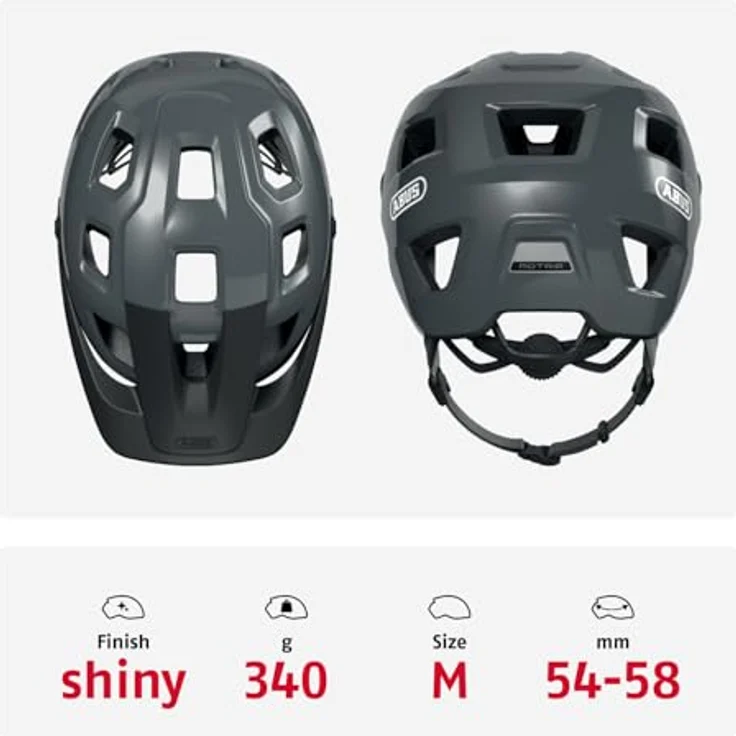 Abus MoTrip concrete grey 54 - 58 cm – Bild 6