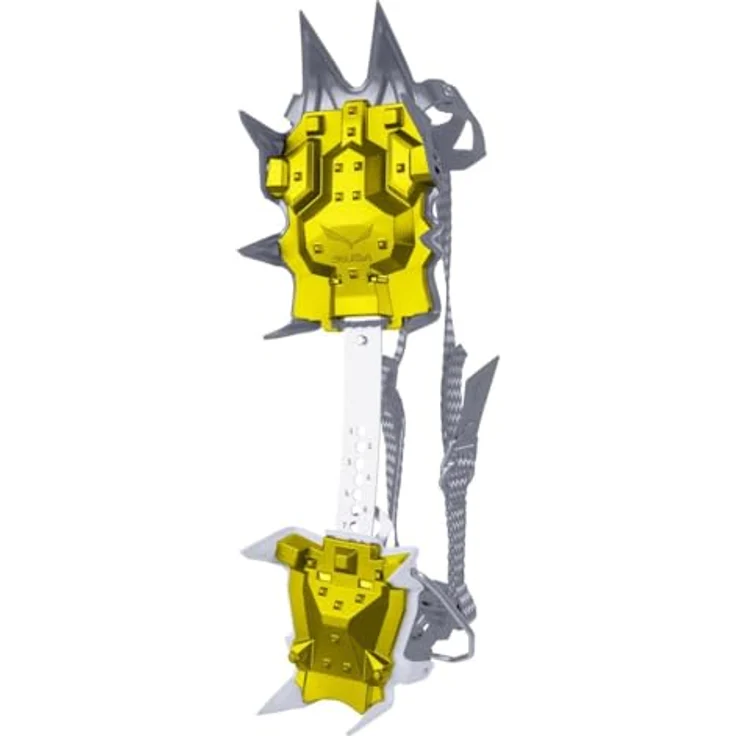 SALEWA Alpinist PRO Steigeisen, 3D-Karbonstahl-Konstruktion, Schwarz/Gelb, Einheitsgröße – Bild 5