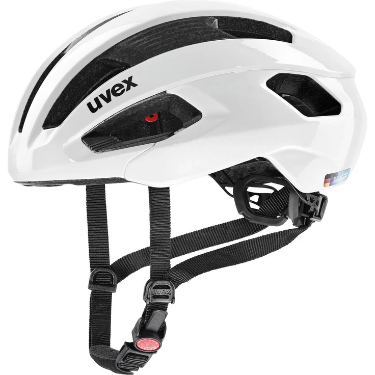 Uvex rise Unisex Fahrradhelm, Weiß, Größe 52-56, 11 Belüftungsöffnungen, verstellbar, deutscher Hersteller