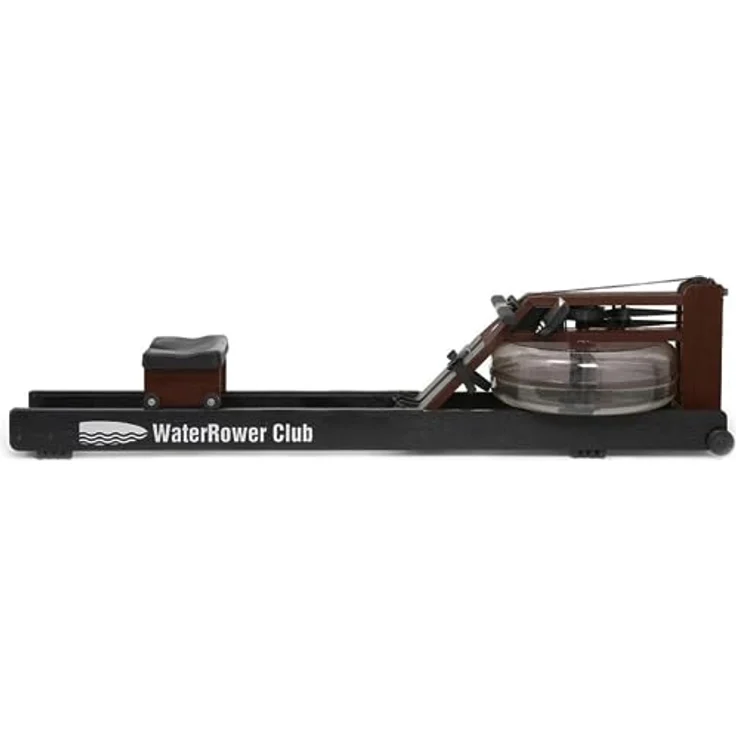 Water Rower Rudergerät Club Sport mit S4 Leistungsmonitor, 210x56x53 cm – Bild 1