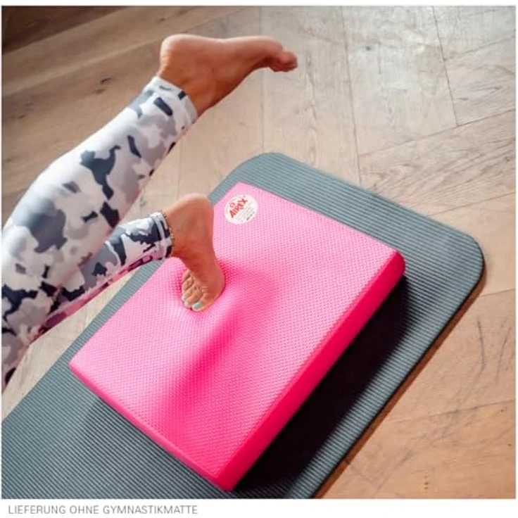 Airex Balance-pad Elite, Balance Trainer mit rutschfester Waffelstruktur und 6 cm Dicke für verbessertes Gleichgewichtstraining – Bild 7