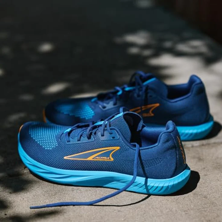 Altra Escalante 4, Laufschuhe mit Altra EGO Zwischensohle, atmungsaktivem Strick-Obermaterial, natürliche Fußposition, Navy, Größe 10,5 – Bild 8