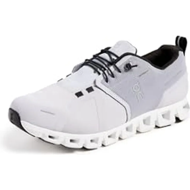 ON CLOUD 5 WATERPROOF, Damenschuhe Laufschuhe in grau, Größe 36, Textiloberfläche mit Schnürung
