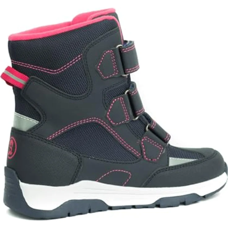 Trollkids Jungen Winterstiefel 159-114, wasserdicht mit warmem Futter und dreifachem Klettverschluss, Marine, Größe 37 – Bild 2