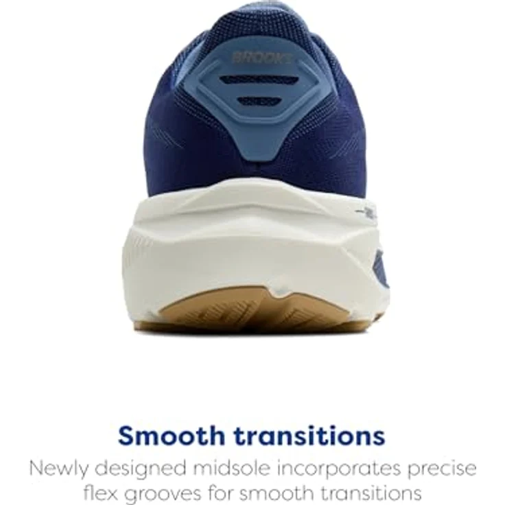 BROOKS Ghost 17, Herren Laufschuhe mit Dämpfungstechnologie, blau, EU 46,5 – Bild 3