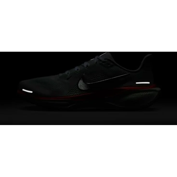 Nike Pegasus Herren Laufschuhe, Weiß, Größe 8, atmungsaktives Mesh, ReactX-Dämpfung, abriebfeste Laufsohle – Bild 11