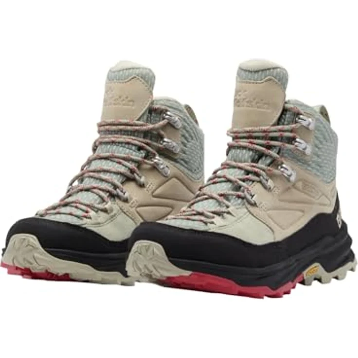 Jack Wolfskin Cyrox Texapore Mid, Damen Wanderschuhe, atmungsaktiv und wasserdicht, Grün, Größe 37.5 – Bild 7