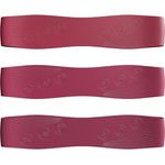 NEOLYMP Pilates Fitnessbänder, Silikon Resistance Bands 3er Set mit 3 Widerstandsstufen 9/14/18 kg, rutschfest für Pilates & Yoga (Sky-Blue)