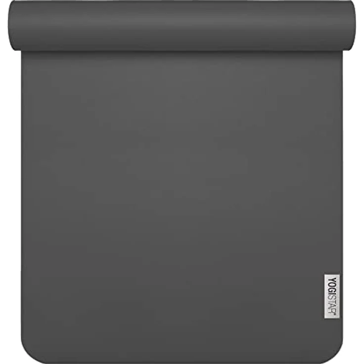 Yogistar Yogamatte Yogimat® Sun - 4Mm Dunkel Grau, Ö-Tex 100 zertifiziert, Extreme Rutschfestigkeit – Bild 1