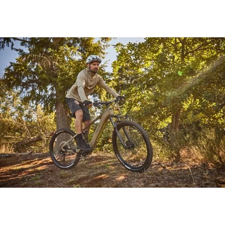 FISCHER Fahrrad E-Bike Mountainbike MONTIS 10.0i Fully, 12 Gang SRAM SX, 711 Wh Akku, BROSE Mittelmotor, hydraulische SHIMANO Scheibenbremse, Olive matt – Bild 10