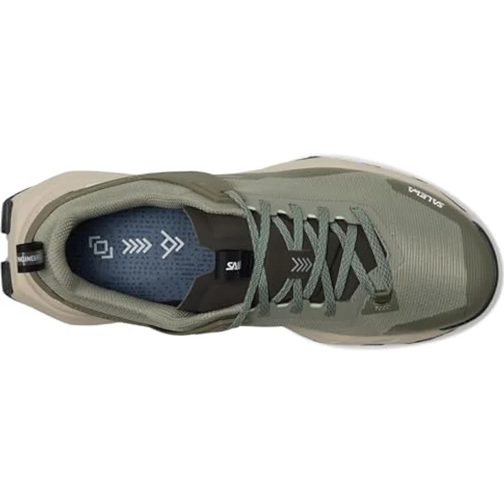 Salewa PEDROC 2 PTX W, leichter Speed Hiking-Schuh für Damen, dämpfende EVA-Zwischensohle, Shadow/Faded Green – Bild 2