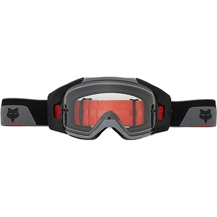 Fox Vue X Goggle, Skibrille mit dualem PC-Glas, TruLock™ System und 360-Grad-Belüftung, schwarz