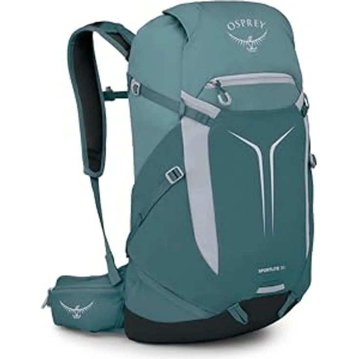 Osprey Sportlite 30, Wanderrucksack 60 cm, blau, 100% Nylon, 31 cm x 25.5 cm – Bild 2