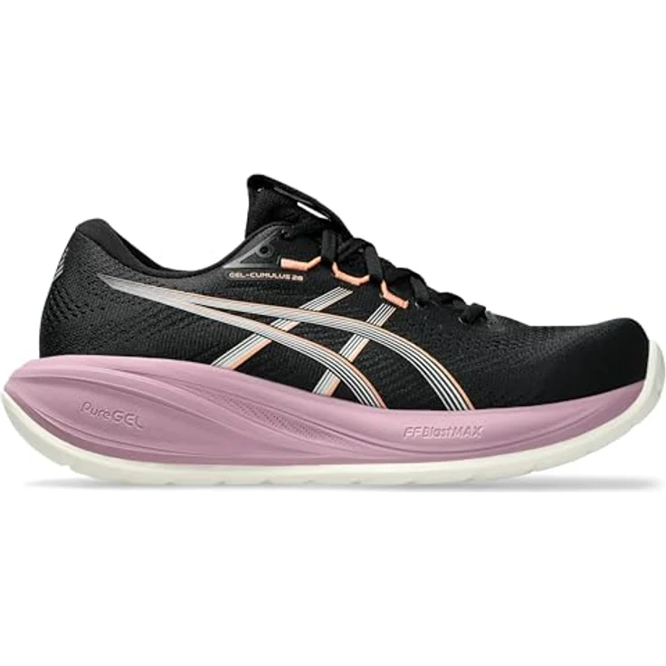 Asics Gel Cumulus 28 1012B916004, leichter Laufschuh mit FF BLAST MAX Dämpfung, schwarz – Bild 5