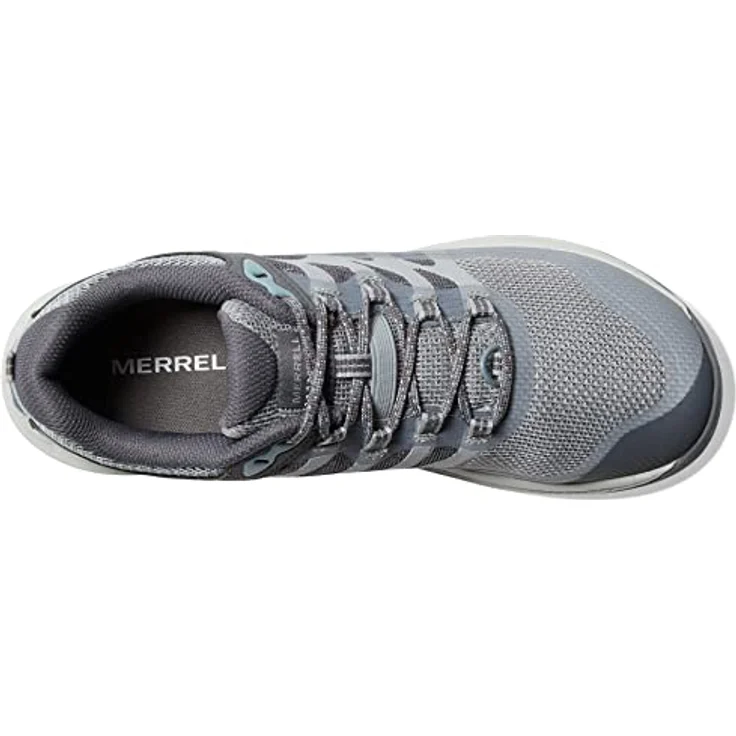 Merrell Antora 3 J067600, leichter Multisportschuh für Frauen, griffige Vibram-Aussensohle, atmungsaktiv, Hochgrau, EU 38 – Bild 3