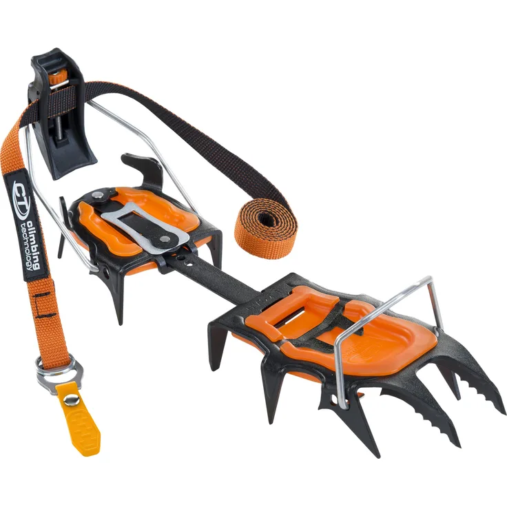 Climbing Technology Lycan, Zwölfzackiges Steigeisen für technisches Bergsteigen, individuell anpassbar, made in Italy