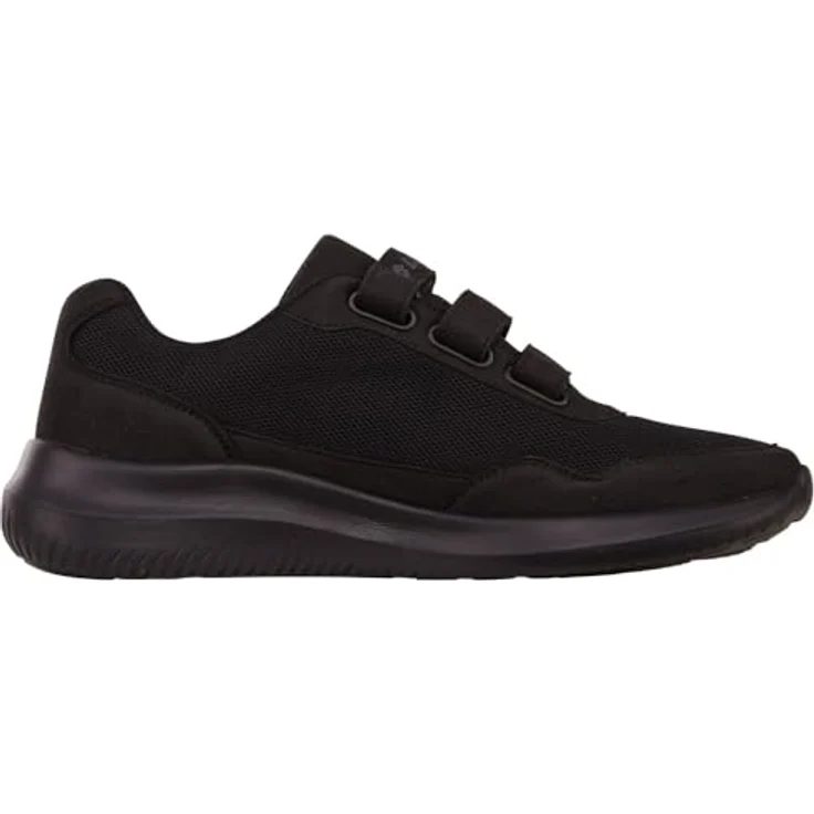 Lotto Herren-Sneaker CONNECT VL OC, Laufschuhe mit Klettverschluss und Gummi-Sohle, schwarz-grau, EU Größe 36 – Bild 6