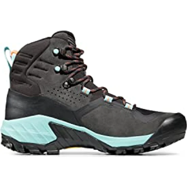 Mammut Sapuen High GTX, Wanderschuhe für Damen mit GORE-TEX, Flextron® Technology, schwarz, Größe 37 1/3 – Bild 3