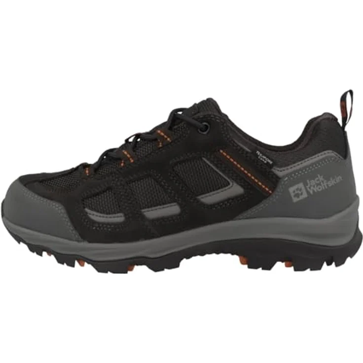 Jack Wolfskin VOJO 3 TEXAPORE LOW M Wanderschuh, wasserdicht mit griffiger Gummisohle und strapazierfähigem Leder-Textil-Material – Bild 1