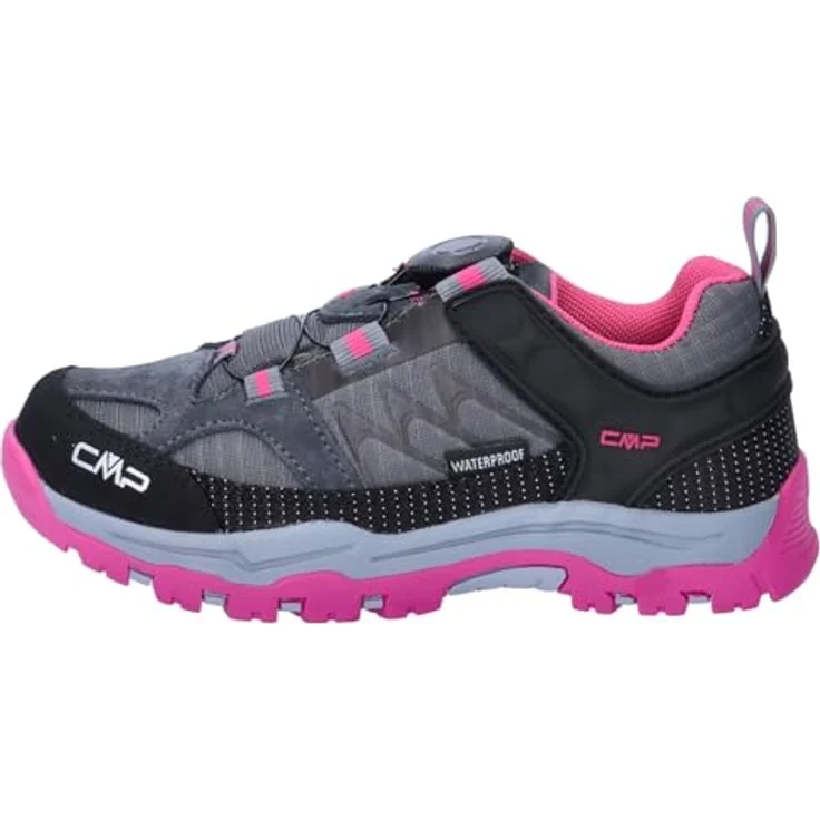 CMP KIDS KIRUNA FITGO TREKKING SHOES WP, wasserdichte Outdoorschuhe mit niedrigem Schaft und profilierten Gummisohlen – Bild 2