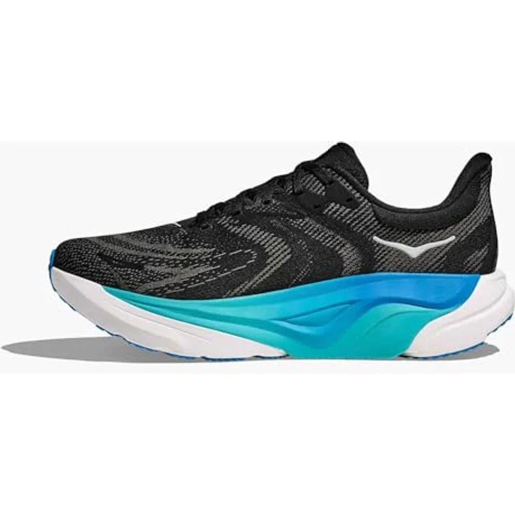 Hoka One One M Arahi 8, Laufschuh für Herren, schwarz / himmelblau, Größe 42.5 – Bild 3