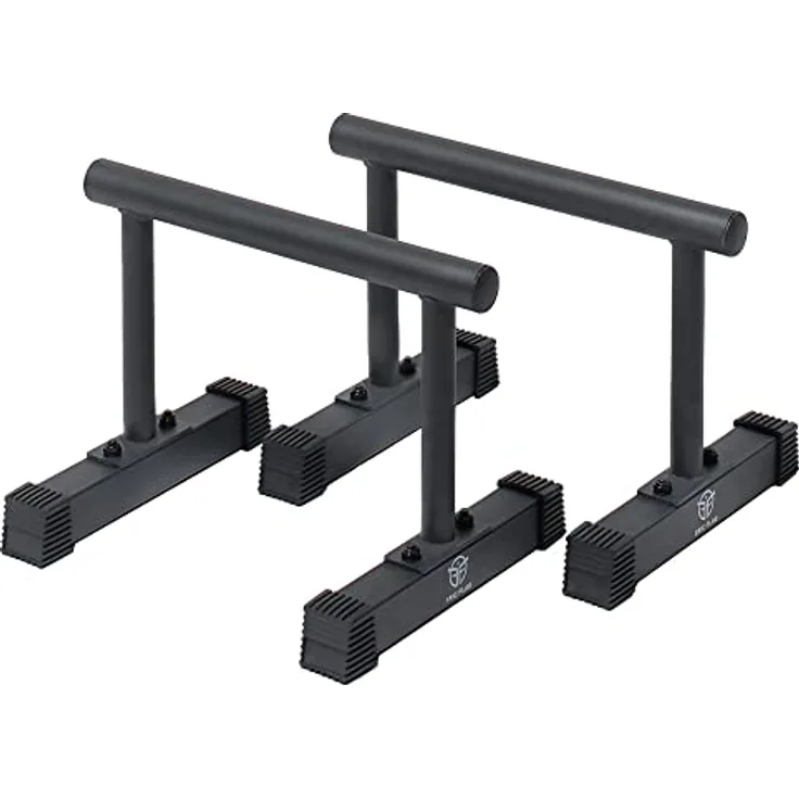 Eric Flag Parallettes - Parallettes Calisthenics Stahl, Push Up Bar & Liegestützgriffe, Calisthenics Equipment für Gym, Krafttraining, Körpergewicht - Push Up, Handstand Griffe für In- und Outdoor