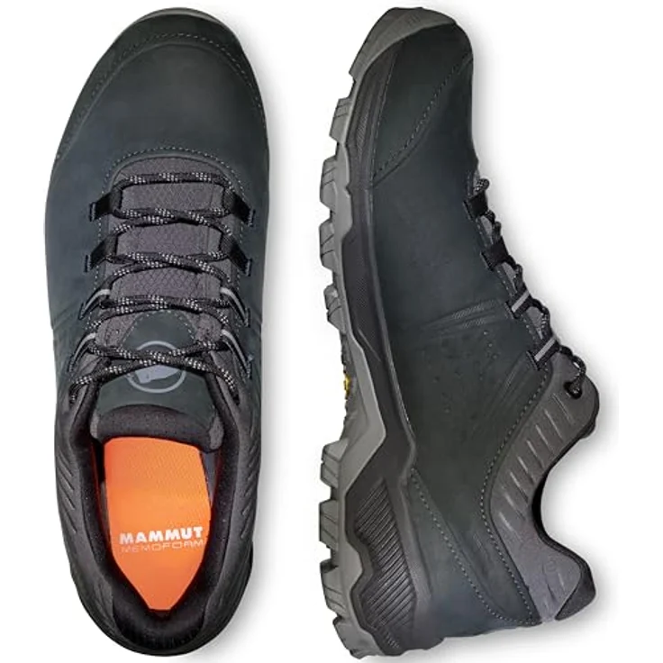 Mammut Mercury IV Low GTX Men, Herren Wanderschuhe mit GORE-TEX-Membran, Vibram-Sohle und Terracare-Nubukleder, Schwarz, Größe 43 1/3 – Bild 3