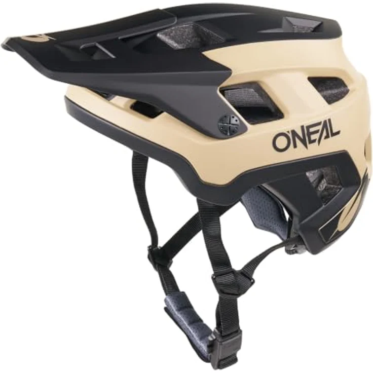O'Neal Defender Helm, leichter All Mountain / Enduro Helm in Sand/Schwarz, L/XL mit Inmold-Technologie und Fidlock Magnet-Verschluss – Bild 2