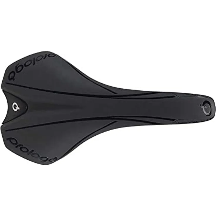 Prologo New Kappa T2.0, Fahrradsattel mit 147 mm breiter Sitzfläche und Chromo-Molybdän-Schiene, schwarz, 1Size