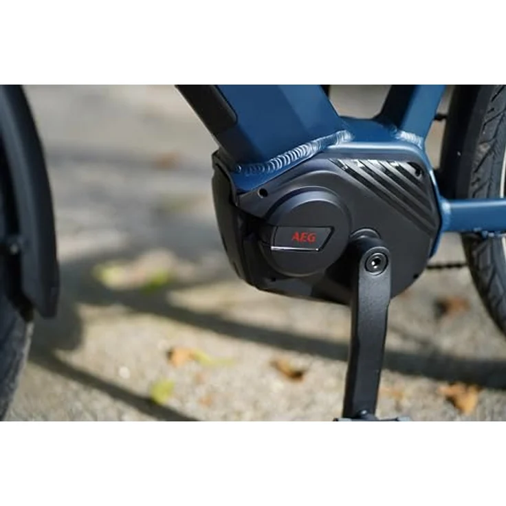 Prophete Entdecker 3.0 Trekking E-Bike 28 Zoll - 360Wh - Integrierter Akku - Mittelmotor AEG - 9-Gang Kettenschaltung - HDY. Scheibenbremse - Rahemnhöhe 54 cm, Diamantschwarz – Bild 7
