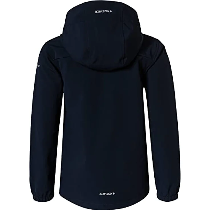 Icepeak Konan jr, Softshelljacke für Kinder, atmungsaktiv und wasserabweisend, blau, Größe 140 – Bild 2