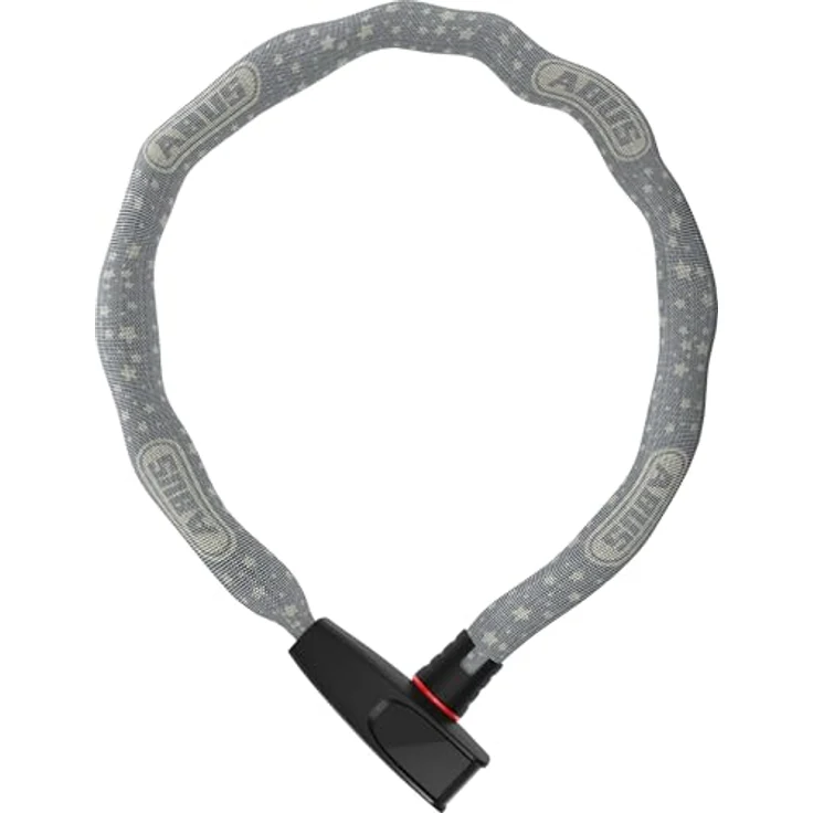Abus Catena 6806 Color, Kettenschloss mit 85 cm Länge, 6 mm starke Glieder, verschiedene Farben verfügbar – Bild 1