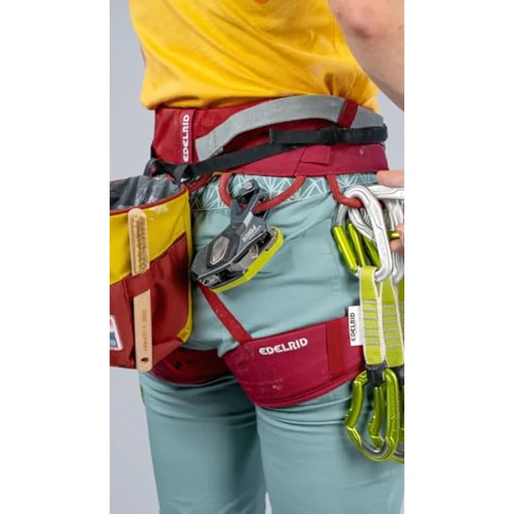 EDELRID Klettergurt Jayne IV, Klettergurt mit Center Fit Konstruktion, Butterfly-Shape und Slide Block-Schnallen, blau – Bild 3